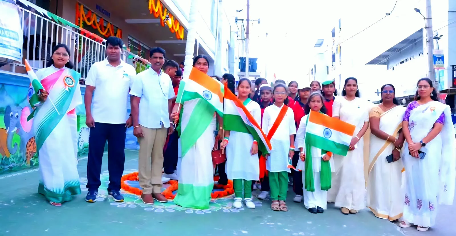 National Flag Hoisting