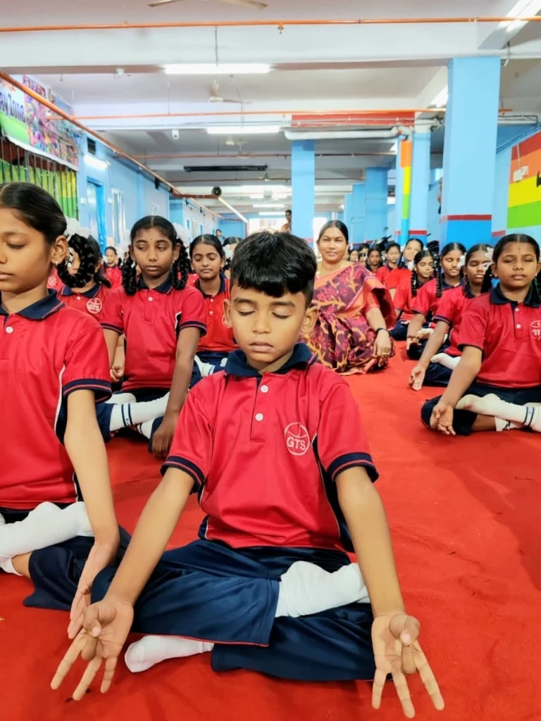 Student Meditation Concentration